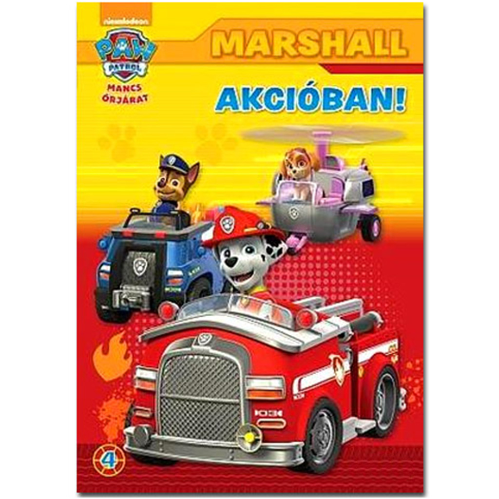 Paw Patrol: Marshall im Einsatz! Beschäftigungsbuch