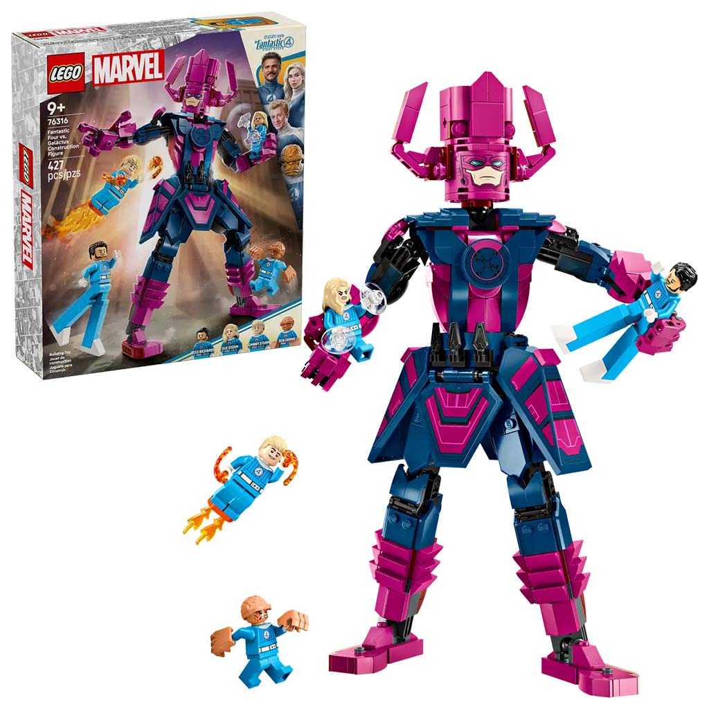 LEGO® Marvel: Das Fantastische Vier gegen Galactus Bauset mit Figuren (76316)