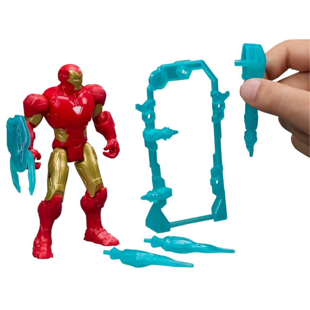 Marvel Avengers Action Verse Iron Man-Figur – Hasbro kép 2