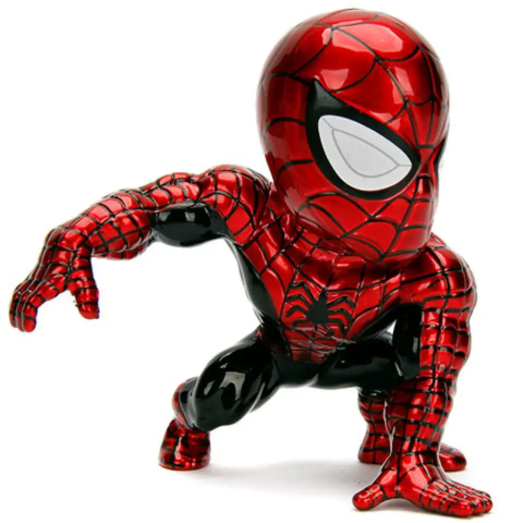 Marvel: Metalfigs Spider-Man Metallfigur 10cm - Simba Toys kép 2