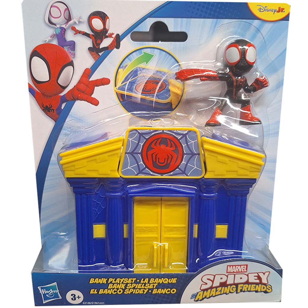 Póki und seine wundervollen Freunde: Miles Morales Bank-Spielset mit Figur - Hasbro