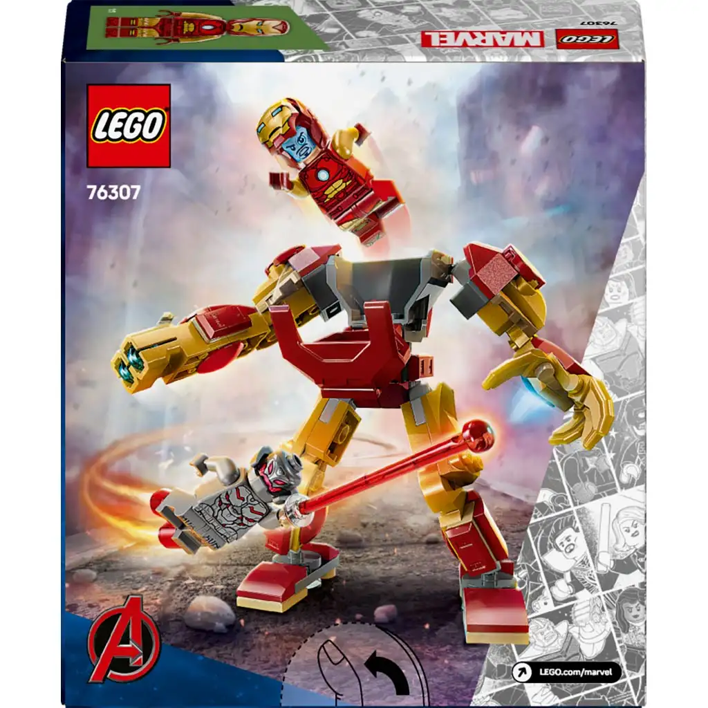 LEGO® Marvel: Iron Man Mech vs. Ultron (76307) kép 2