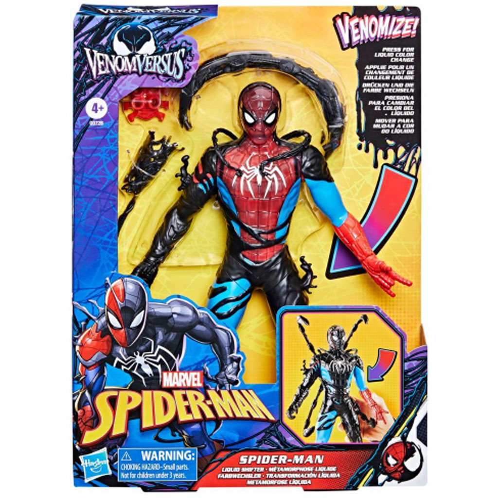 Marvel VenomVersus Liquid Shifter Spider-Man Actionfigur – Hasbro