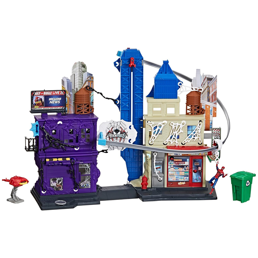 Spider-Man: Venomversus Web City Showdown Spielset – Hasbro kép 2