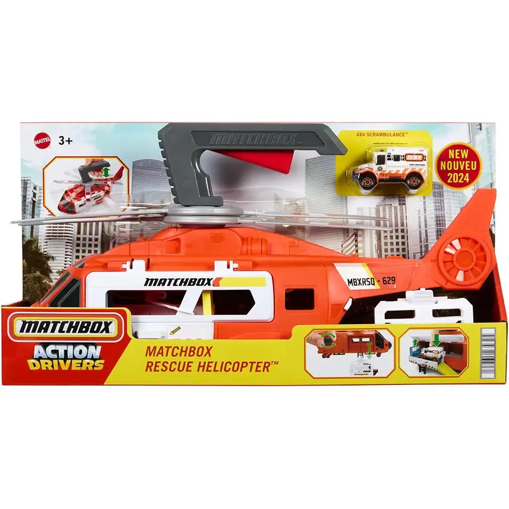 Matchbox: Helikopter szett - Mattel kép 1