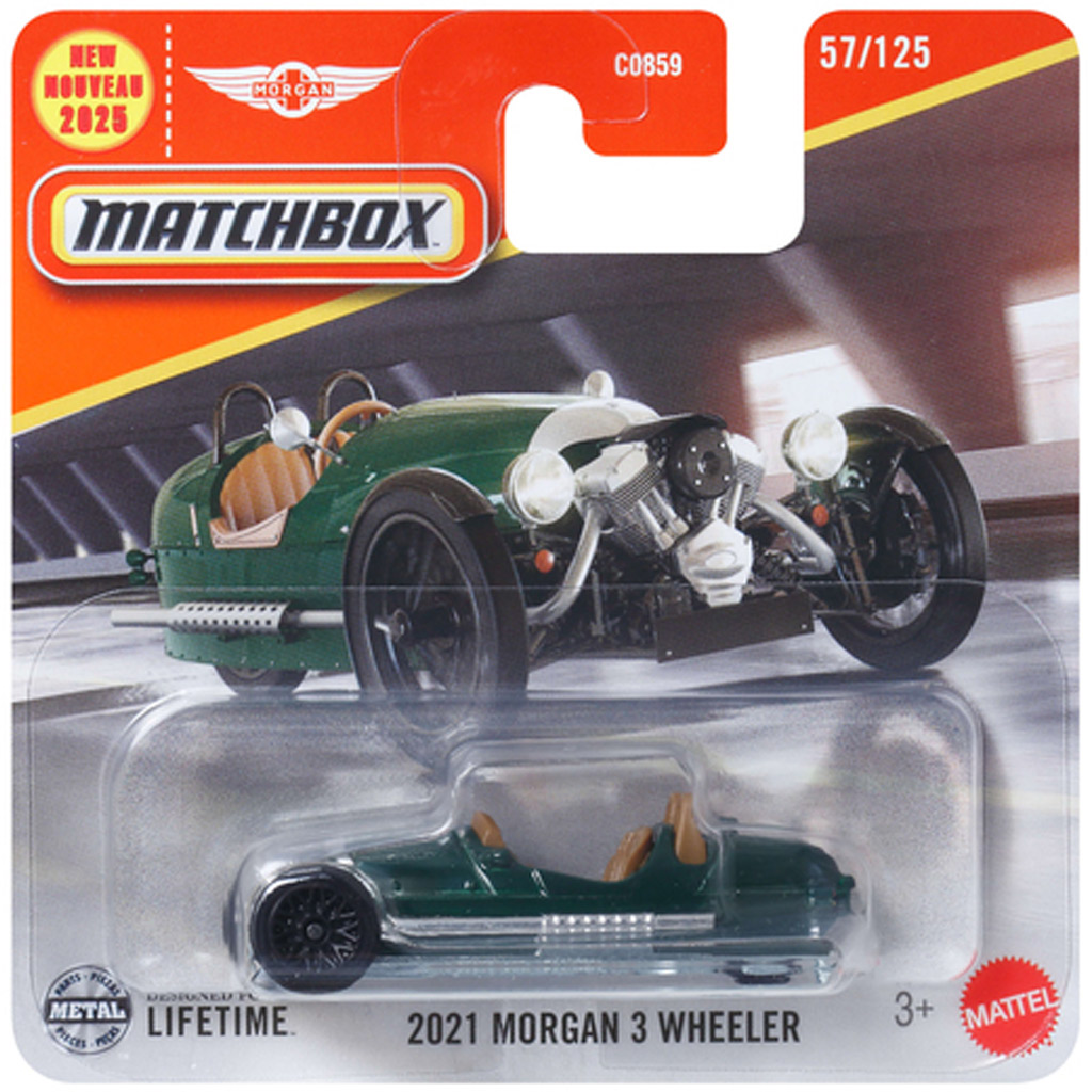 Matchbox: 2021 Morgan 3 Wheeler Spielzeugauto 1/64 – Mattel