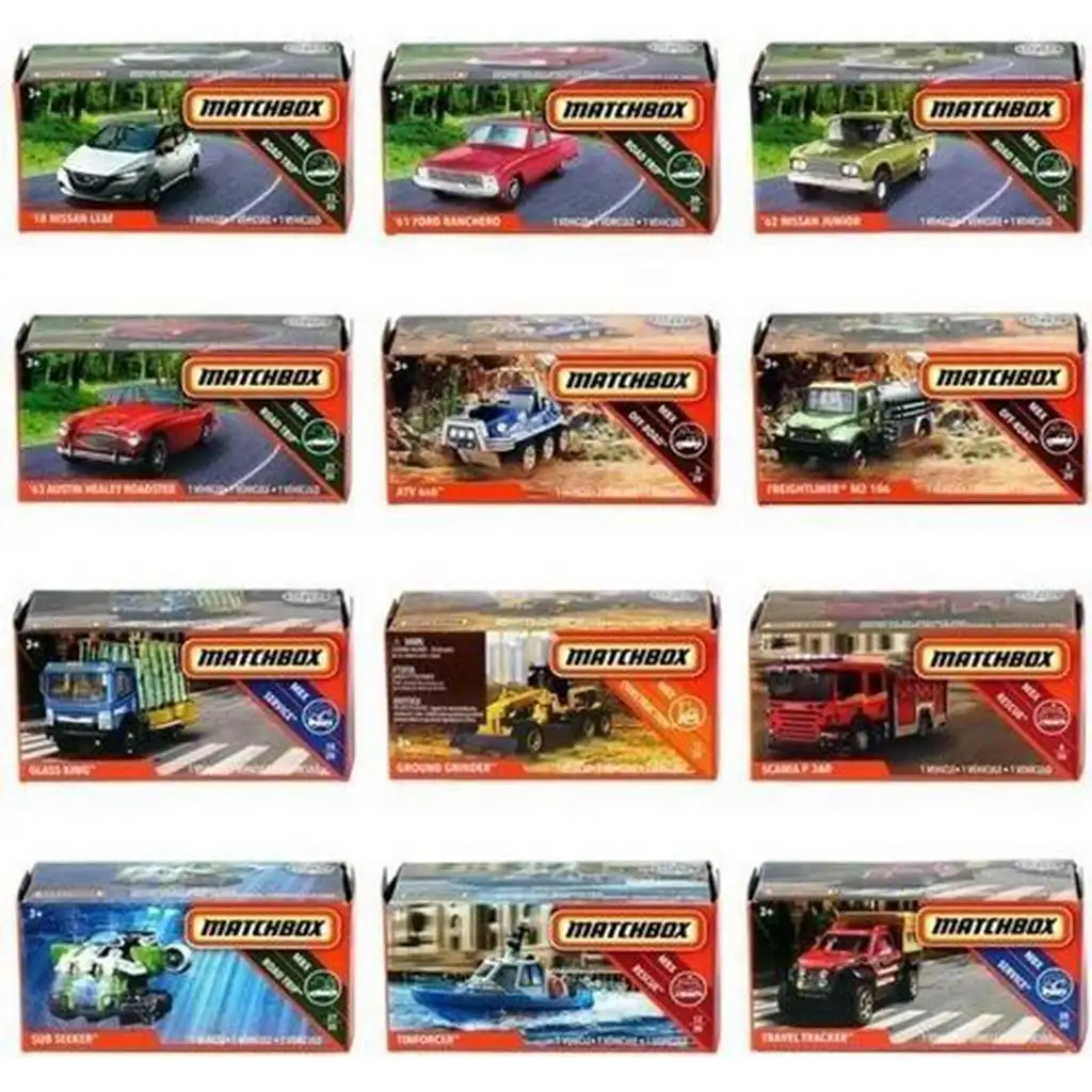 Matchbox: Sammelbare kleine Autos 1/64 in Pappschachtel 1 Stk - Mattel kép 2