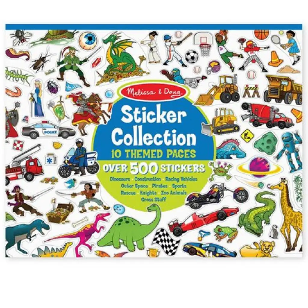 Sticker-Sammlung mit 500 Stickern - Melissa & Doug