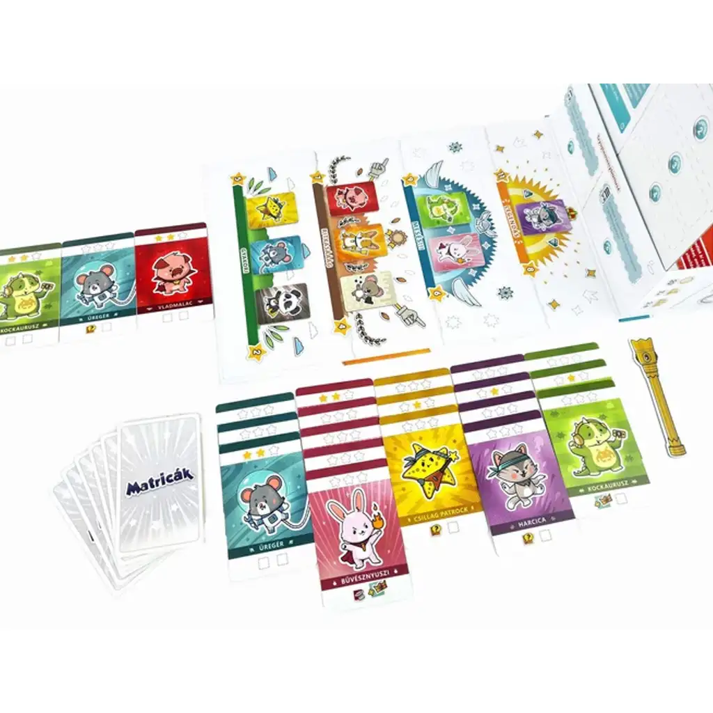 Sticker-Brettspiel kép 4