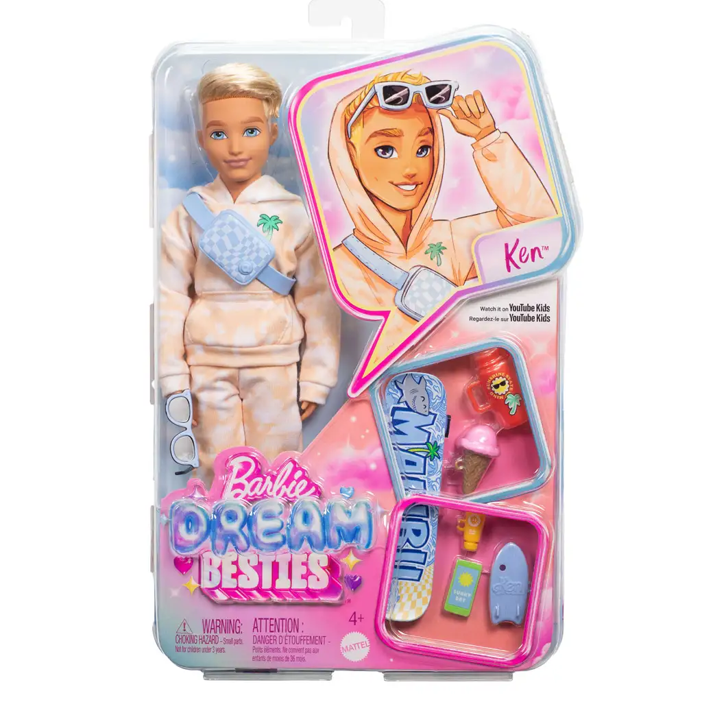 Barbie Dream Teens: Ken baba kiegészítőkkel - Mattel kép 1