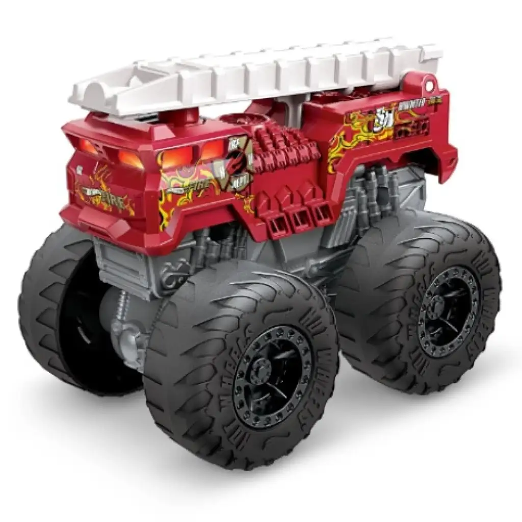 Hot Wheels Monster Trucks: Roarin Wreckers Spielzeugauto mit Licht- und Soundeffekten 1/43 - Mattel kép 2