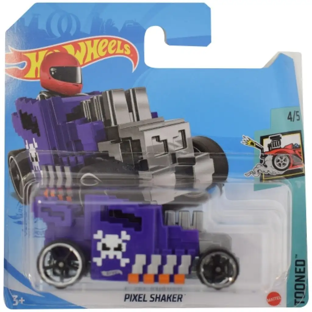 Hot Wheels: Pixel Shaker lila kisautó 1/64 - Mattel kép 1