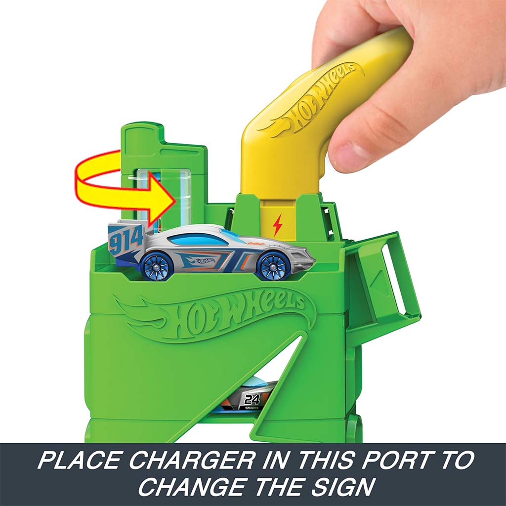 Hot Wheels: City Tankstelle Spielset mit 1 Auto - Mattel kép 4