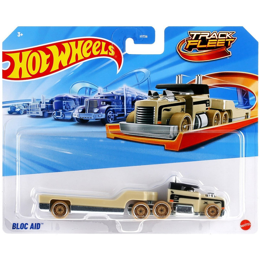 Hot Wheels: Bloc Aid Transporter 1/64 - Mattel