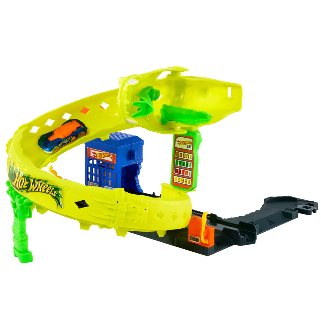 Hot Wheels: Schlangenangriff Spielset – Mattel kép 3