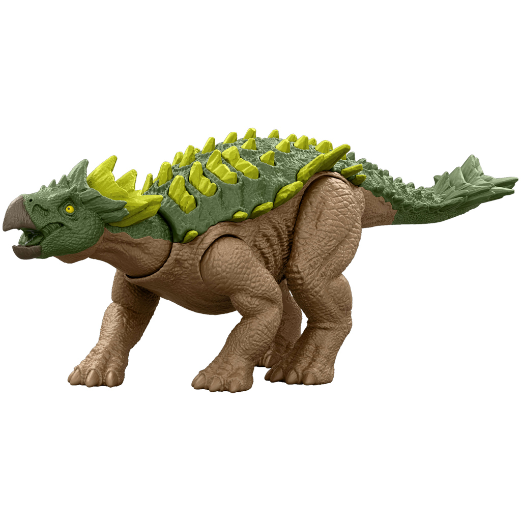 Jurassic World: Wiederauferstehung Strike Attack Yuxisaurus Angriffs-Dinosaurier-Figur – Mattel kép 2