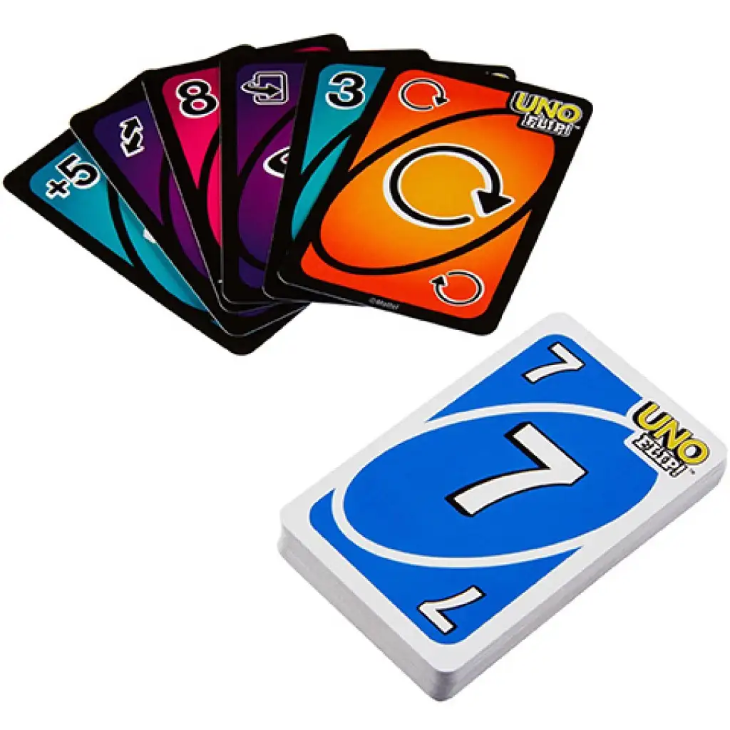 Mattel: UNO Flip! Kartenspiel kép 2