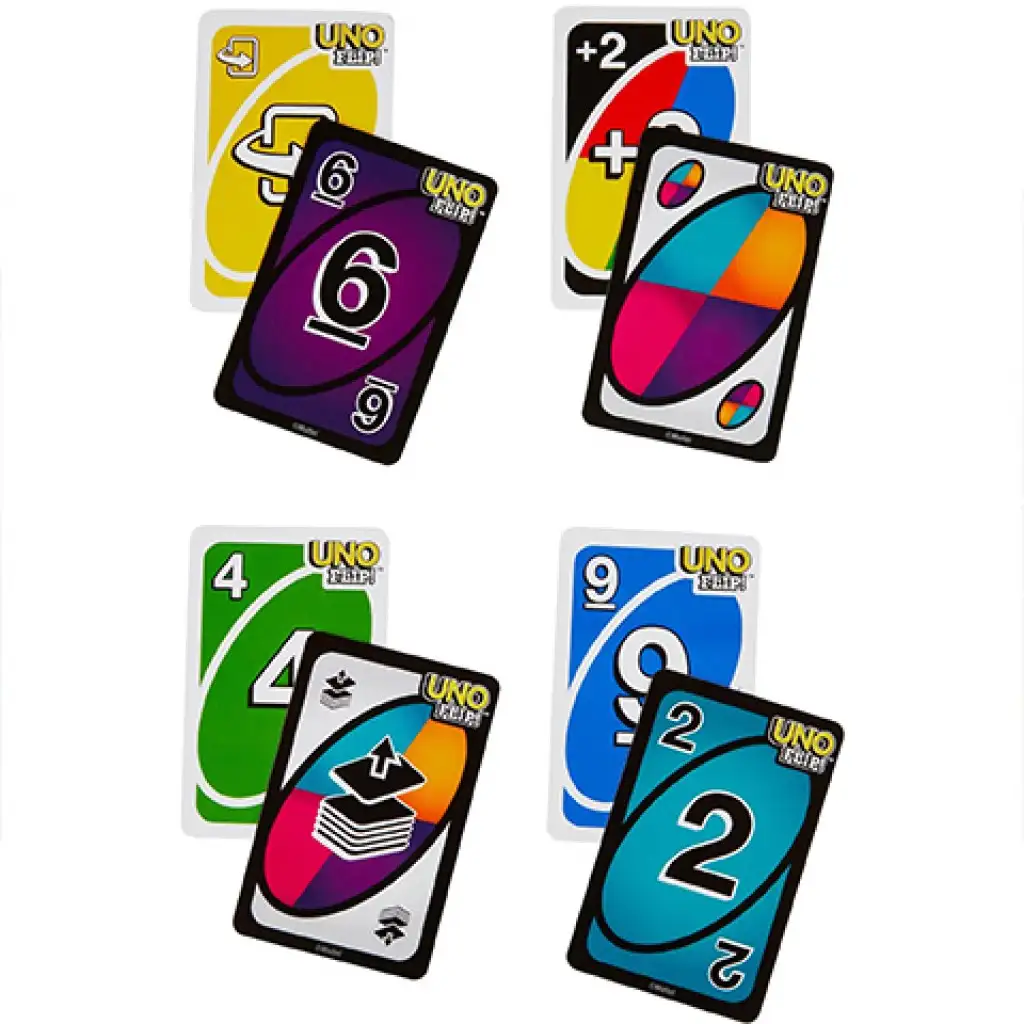 Mattel: UNO Flip! Kartenspiel kép 3