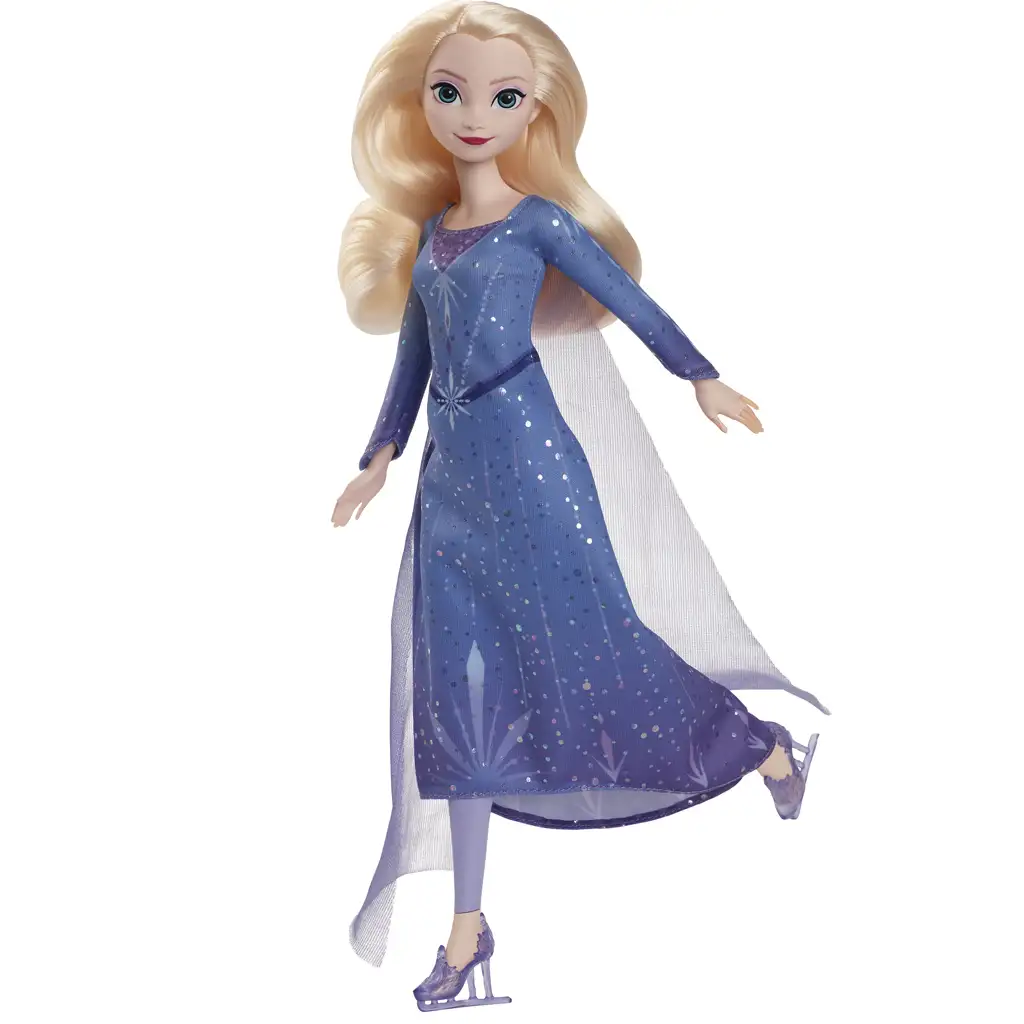 Die Eiskönigin: Eislaufende Elsa Puppe - Mattel kép 2