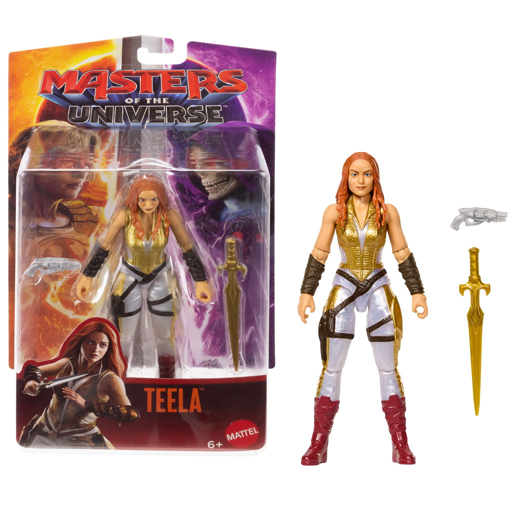 Masters of the Universe: Az univerzum védelmezői Teela akciófigura kiegészítőkkel 14cm - Mattel kép 1