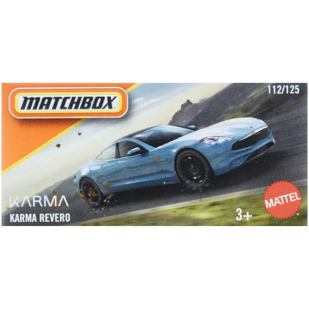 Matchbox: Pappschachtel Karma Revero Spielzeugauto 1/64 - Mattel