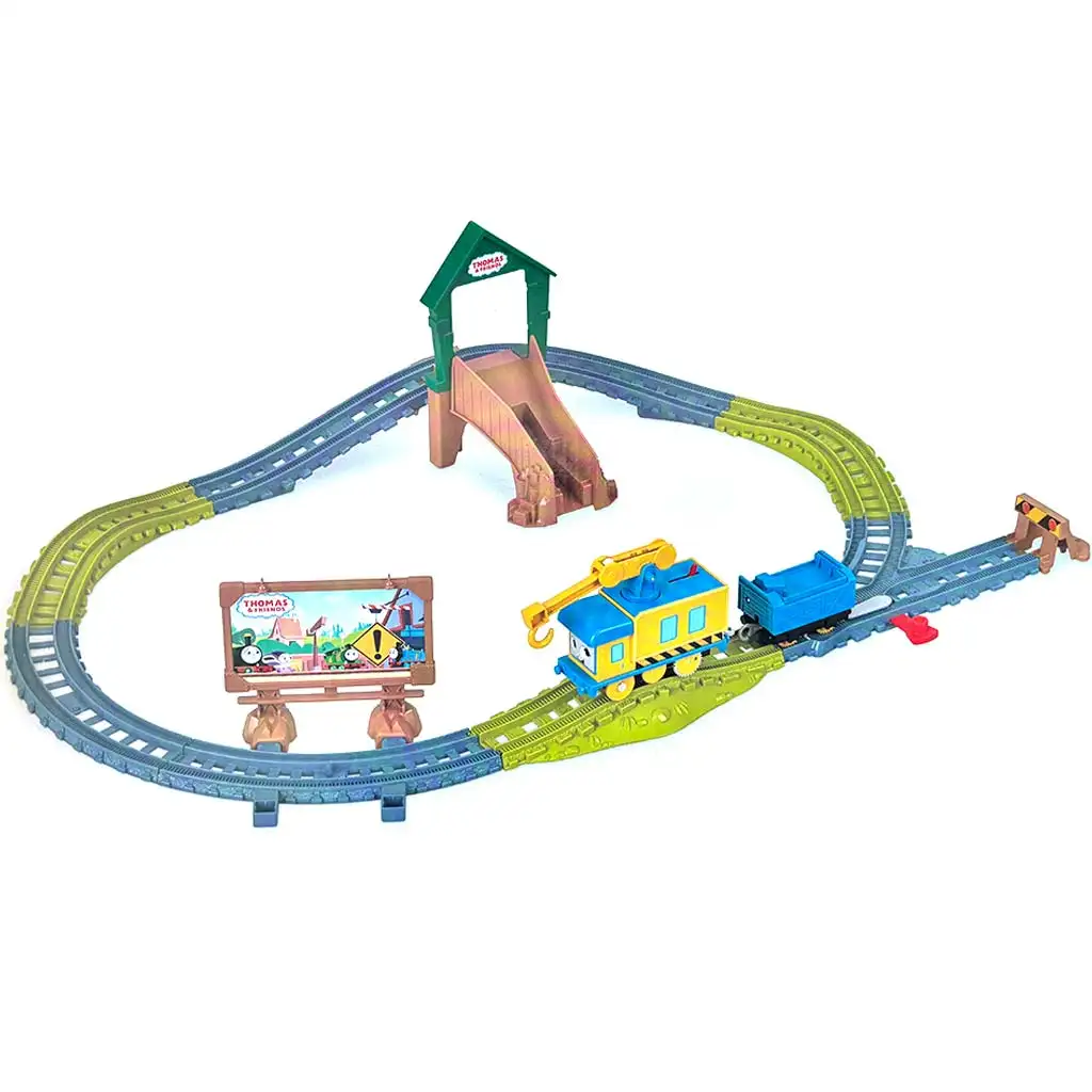 Thomas und seine Freunde: Freunde am Arbeitsplatz motorisiertes Spielset - Mattel kép 2