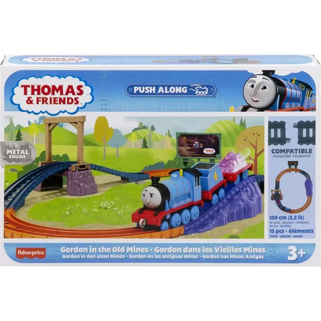 Thomas és barátai: Gordon a régi bányában pályaszett - Mattel kép 1