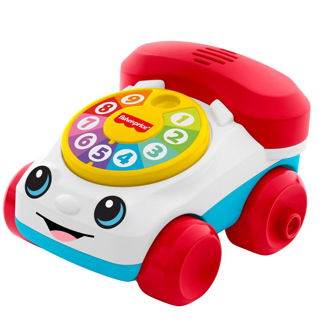 Fisher-Price: Tili-Toli plapperndes Telefon-Spielzeugauto - Mattel kép 2
