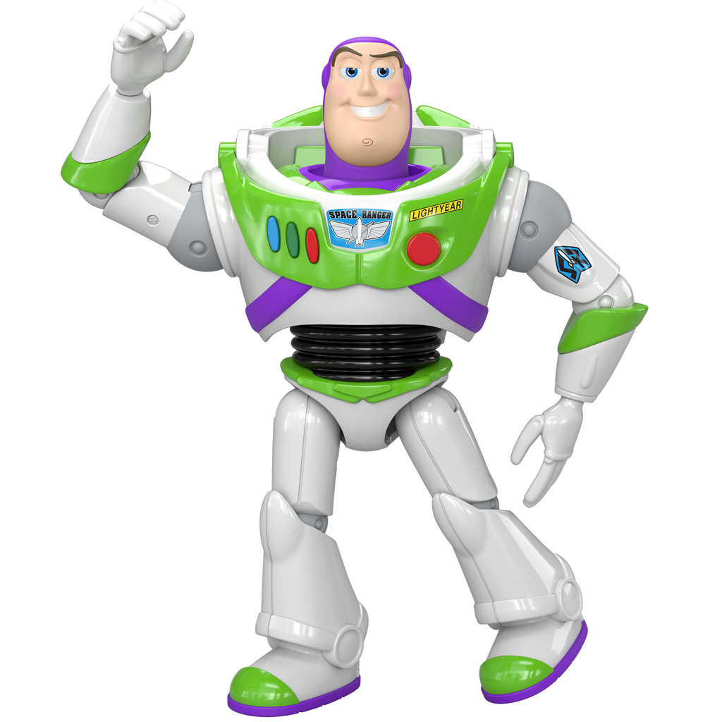 Toy Story 5 Buzz Lightyear játékfigura 18cm - Mattel kép 2