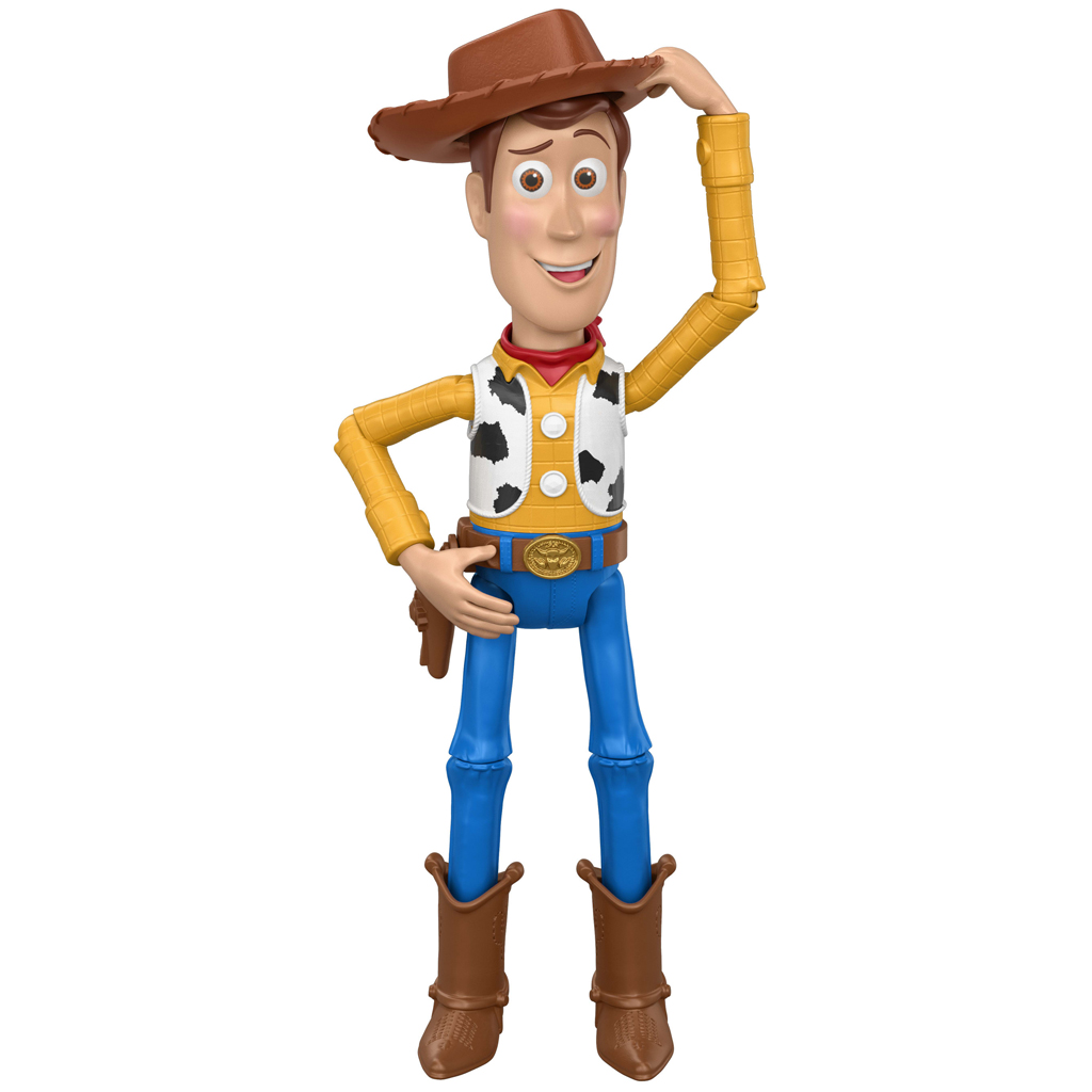 Toy Story 5 Woody deluxe játékfigura 30cm - Mattel kép 1