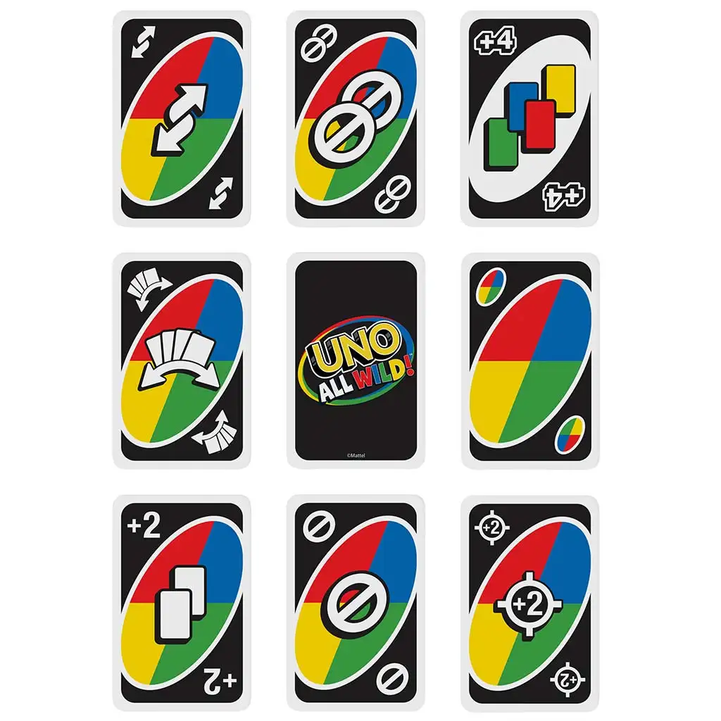 UNO: All Wild! - Verrücktes Kartenspiel - Mattel kép 3