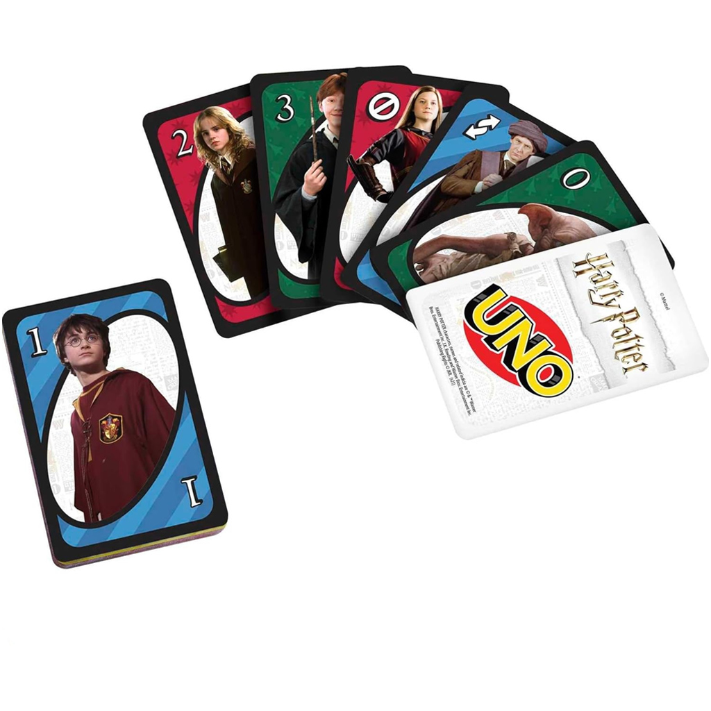 Harry Potter UNO-Karte - Mattel kép 2