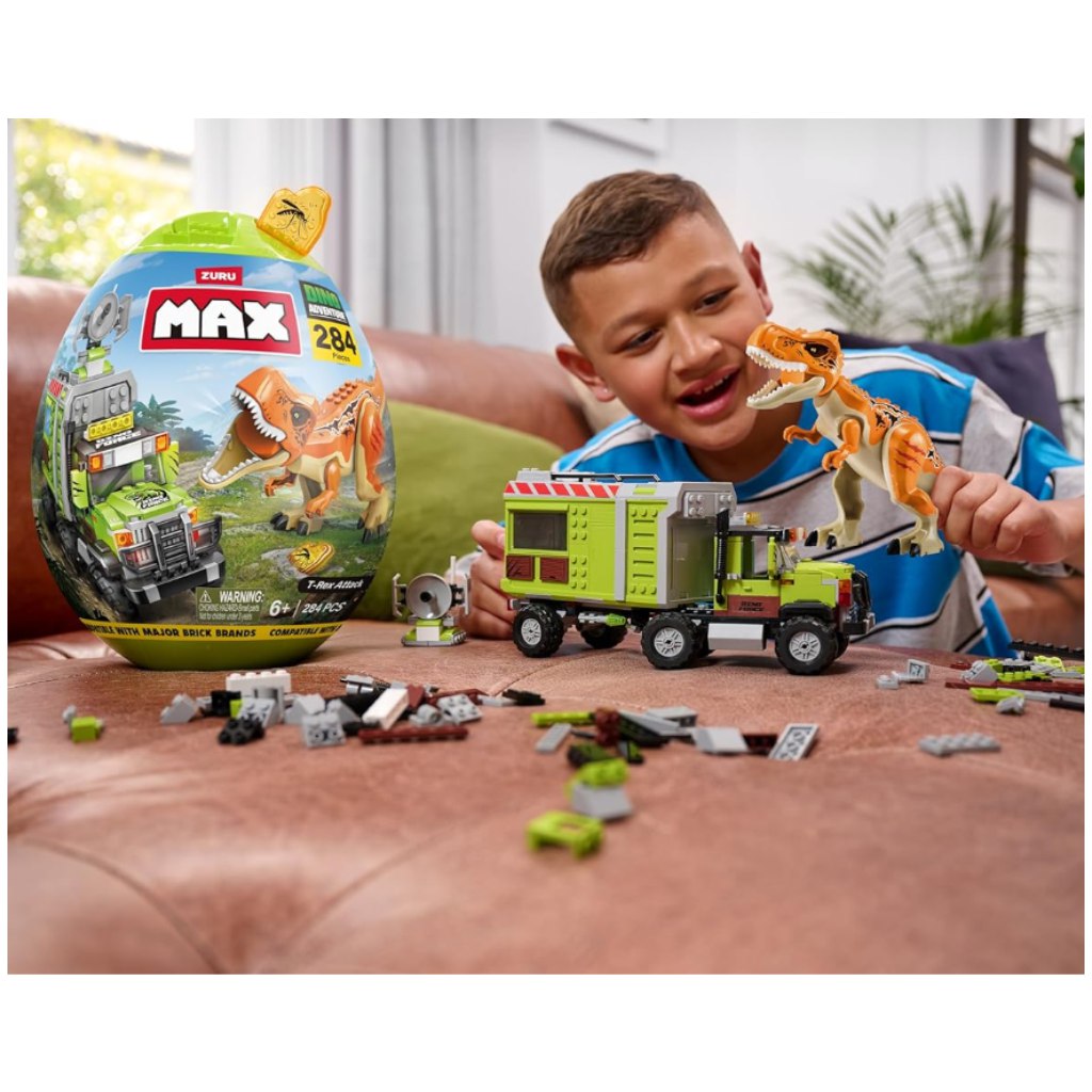 MAX Dino Abenteuer Dino-Ei-Kapsel, 310 Stück kép 3