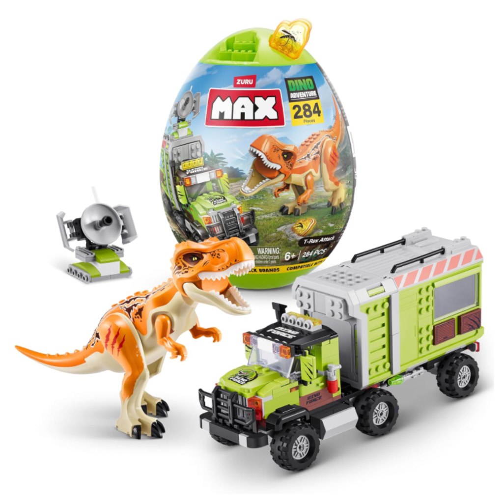 MAX Dino Abenteuer Dino-Ei-Kapsel, 310 Stück