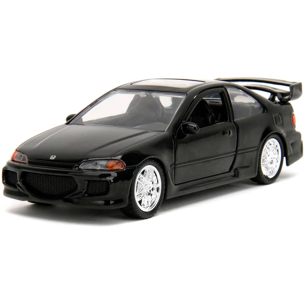 Fast & Furious: Legacy Series Han’s Mazda RX-7 & Heist Honda Civic Metall-Automodell-Set 1/32 – Jada Toys kép 4