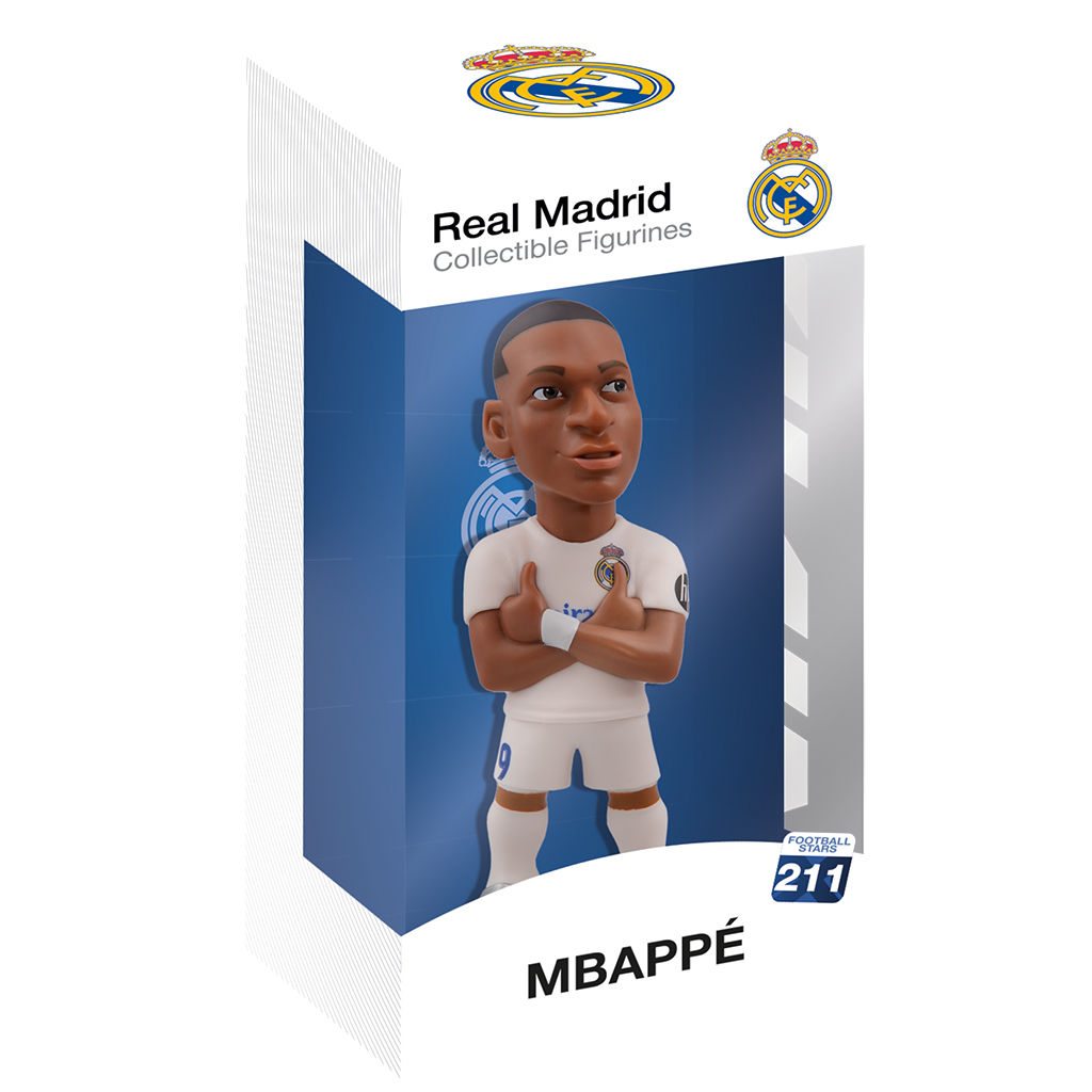 Minix: Real Madrid – Kylian Mbappé Fußballspieler-Aktionsfigur 12 cm