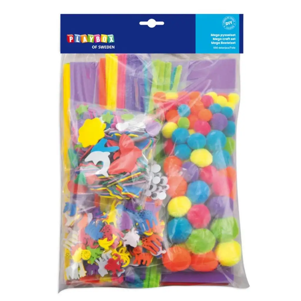 PlayBox: Mega Bastelset 550-teilig kép 2