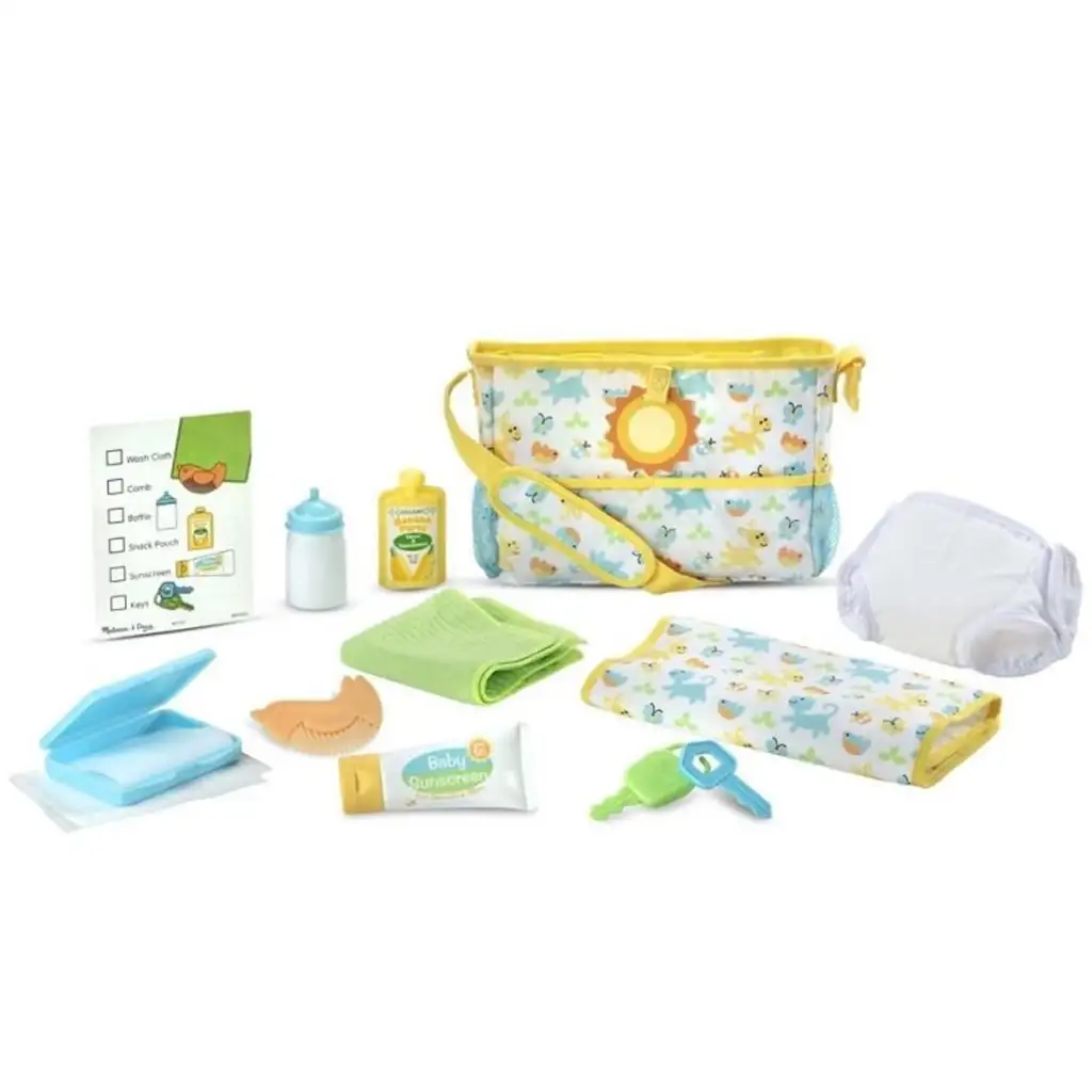 Babys und Puppenhäuser - Reise-Set mit Baby - Melissa & Doug kép 3
