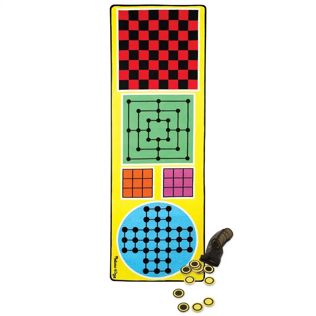 4-in-1 Spielmatte 190x65 cm - Melissa & Doug kép 3