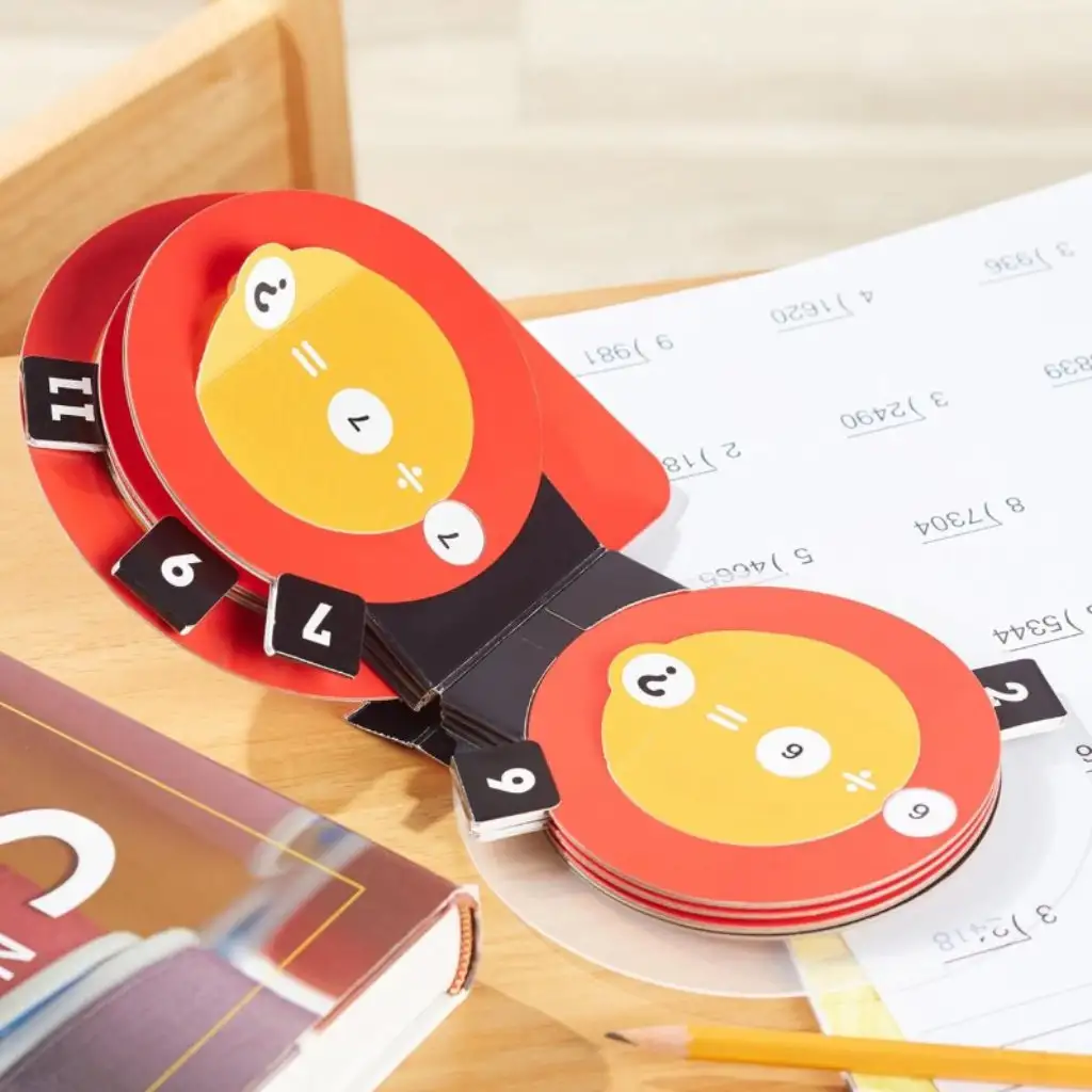 Fähigkeitsspiel: Rechenchips, Division - Melissa & Doug kép 2