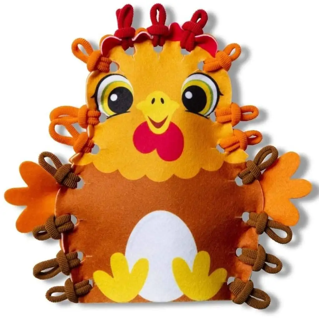 Schleife es! Bauernhoftiere Puppenbastelset - Melissa & Doug kép 4