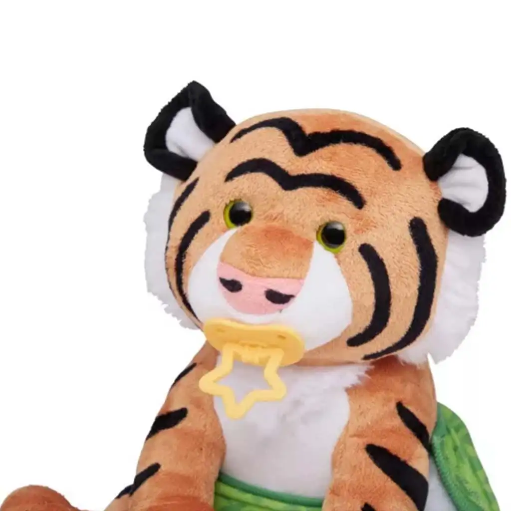 Plüsch-Baby-Tiger mit Zubehör 28cm - Melissa & Doug kép 2