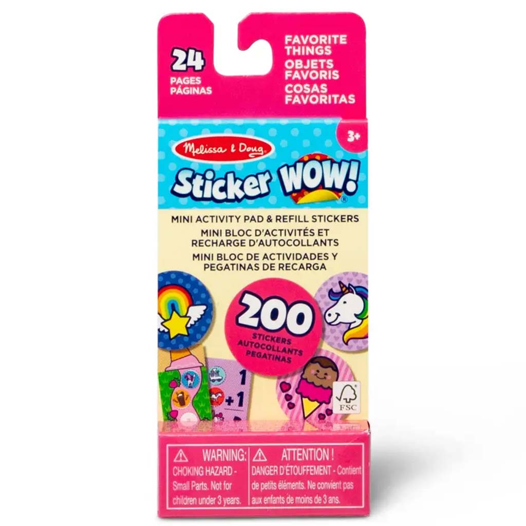 Melissa & Doug: Mini Sticker Wow! – Lieblinggegenstände – Spin Master