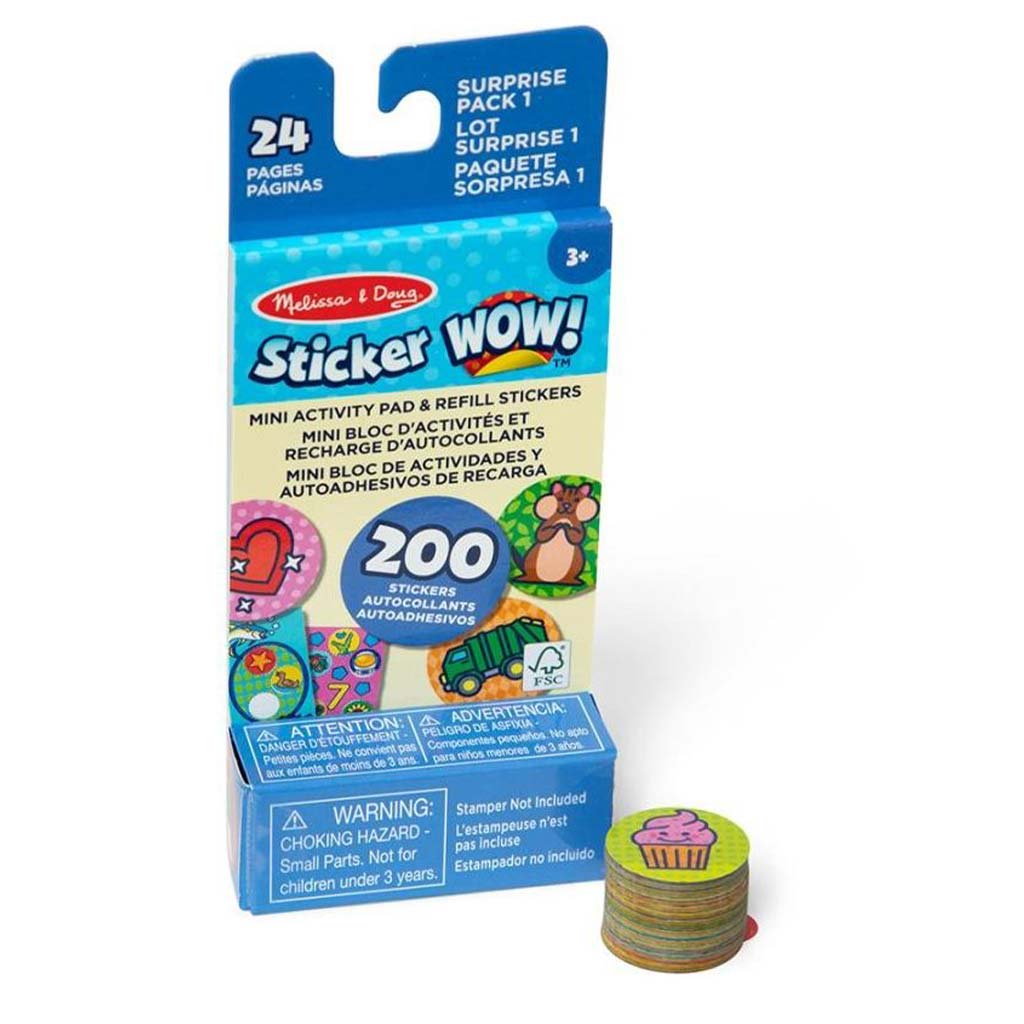 Melissa & Doug: Mini Sticker Wow! – Überraschungspaket – Spin Master