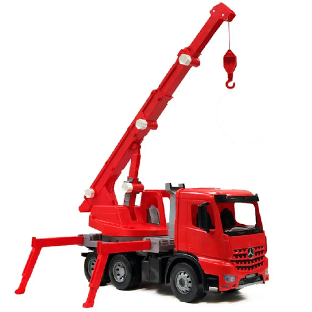 LENA: Mercedes-Benz Arocs riesiger Kran-Feuerwehrwagen 70cm kép 2