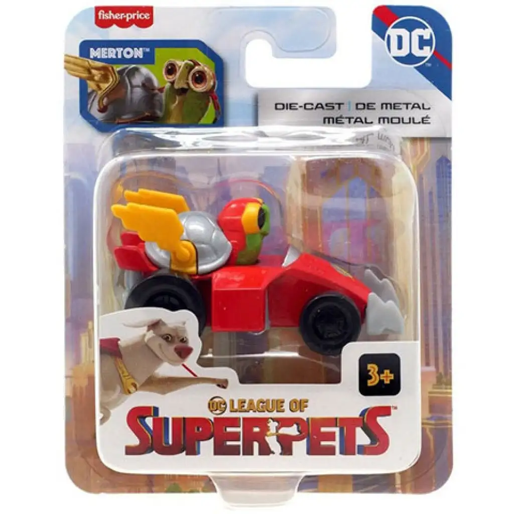 Fisher-Price: Szuperállatok ligája Merton és járgánya - Mattel kép 1