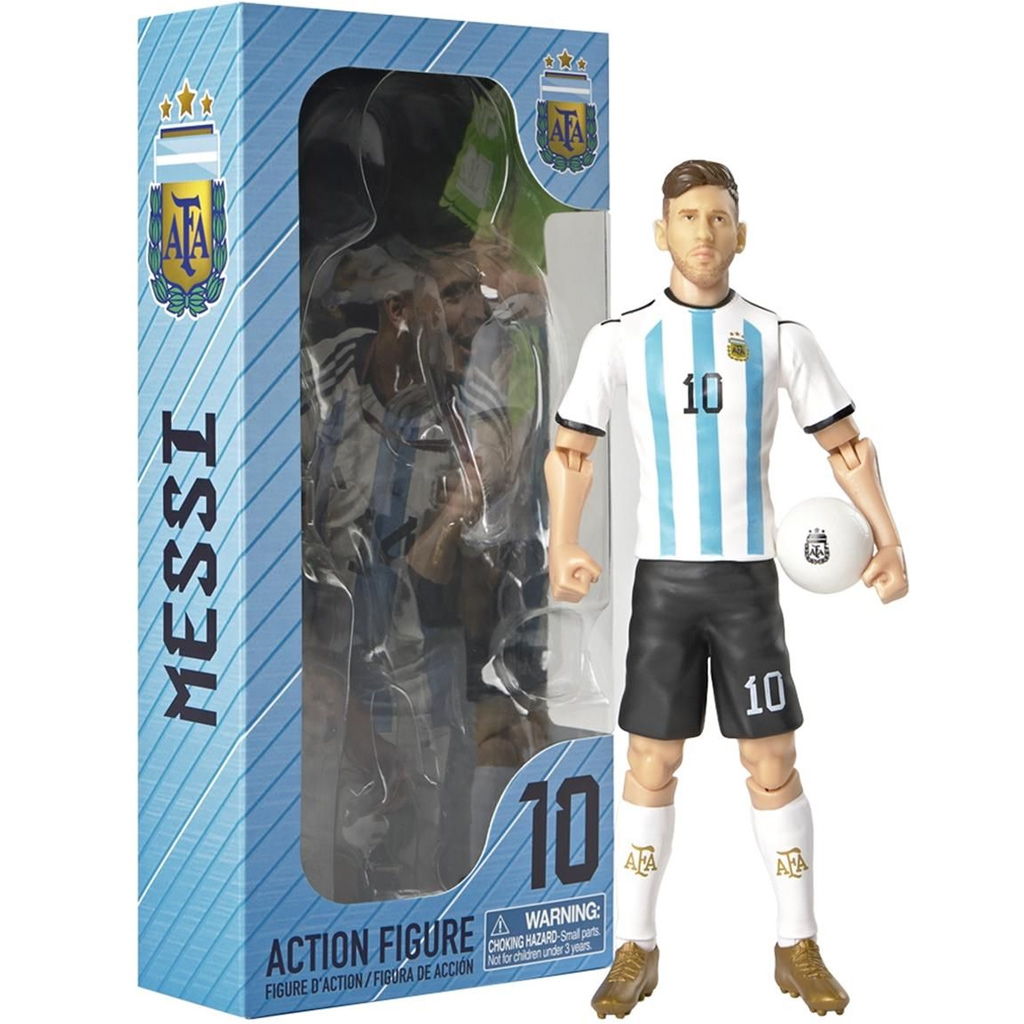 Fußball-Actionfigur, 20 cm - Argentinien, Messi im Trikot Nummer 10