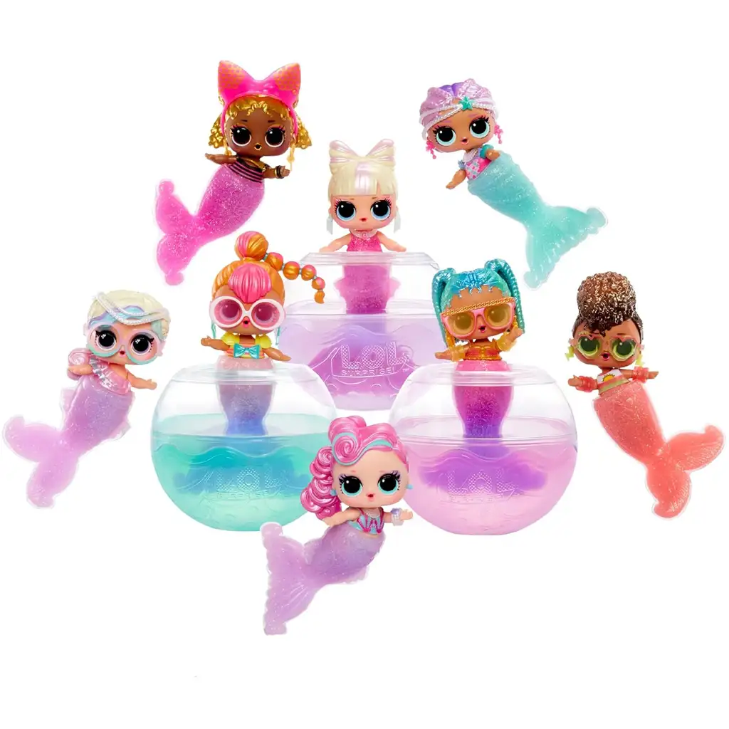 L.O.L. Surprise: Überraschung Meerjungfrau Kleinigkeiten DIY Farbwechsel Meerjungfrauenflosse 1 Stk. kép 4