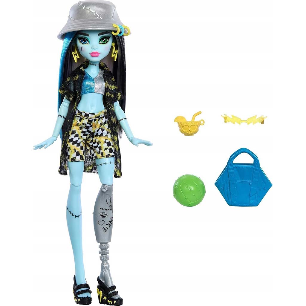 Monster High Frankie Scare-Adise Puppe – Mattel kép 2