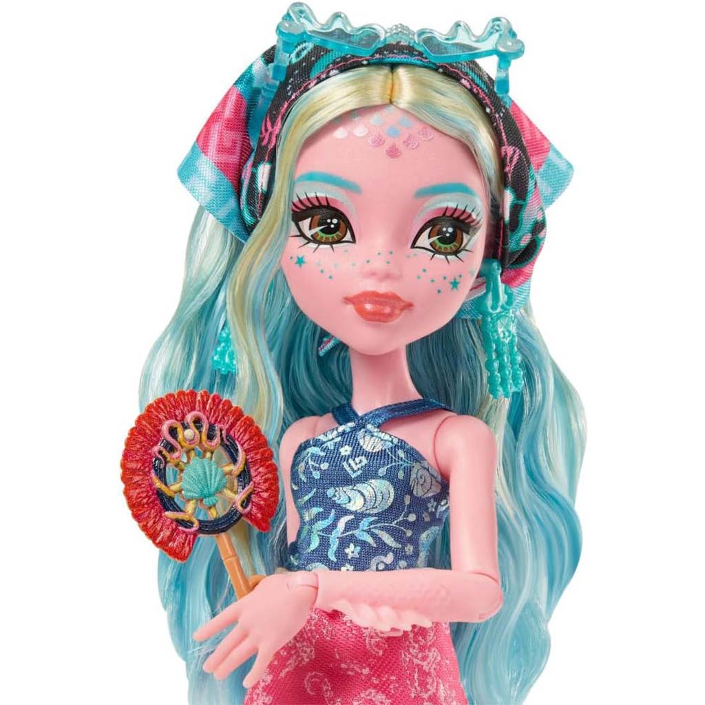 Monster High Schrecklich gute Freundschaftsgeheimnisse: Gruselige Reise Lagoona Blue Puppe – Mattel kép 4